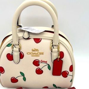 New Coach Cherry Shld w